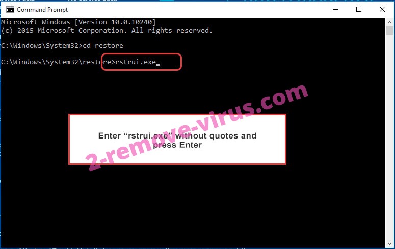 Delete Unknown Phobos - command prompt restore execute