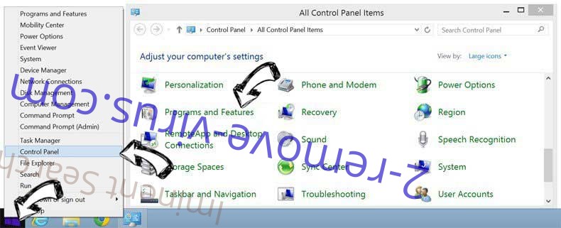 Delete TermCoach Ads from Windows 8
