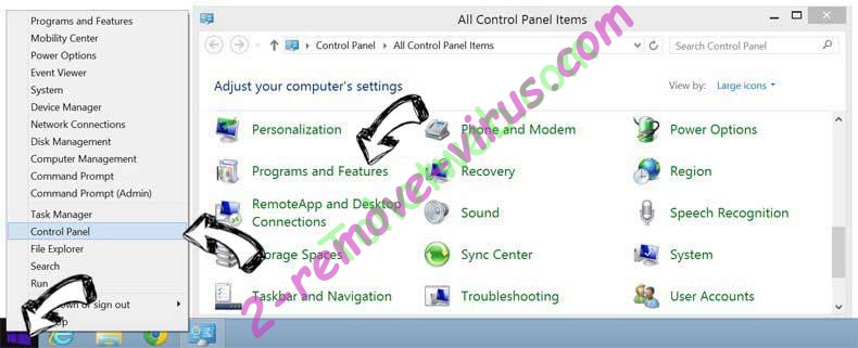 Delete GifsGalore Toolbar from Windows 8