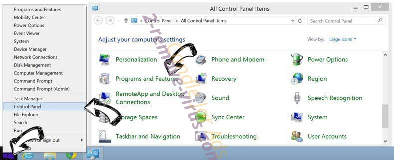 Delete MediaPlayerplus from Windows 8