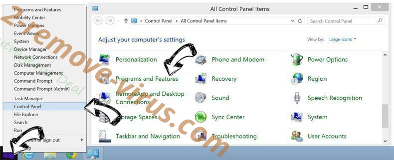 Delete convertisseur-youtube-mp3.net from Windows 8