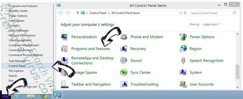 Delete Booking.com Redirect from Windows 8