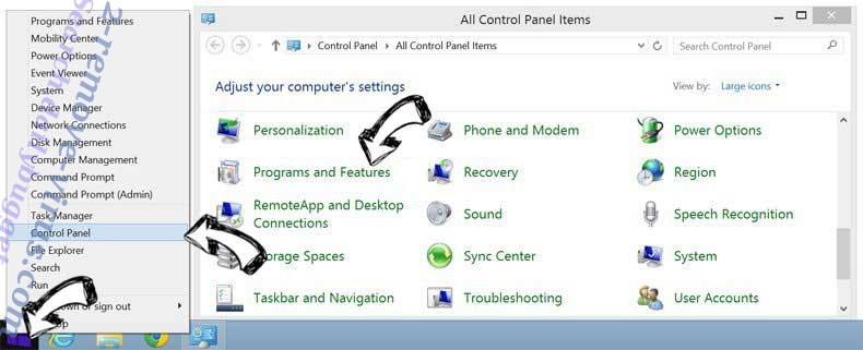 Delete TrojanSpy:Win32/Nivdort.CT from Windows 8