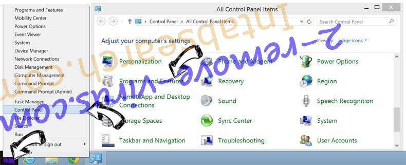 Delete search.conduit.com from Windows 8