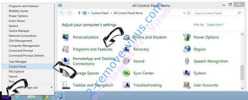 Delete PC Cleaner Pro Virus from Windows 8