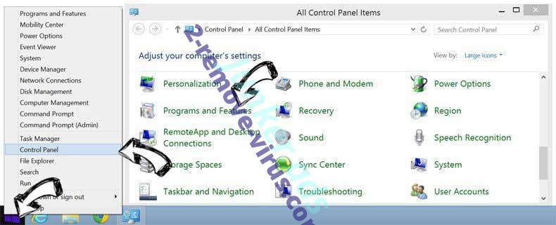 Delete Suggest4you.com virus from Windows 8