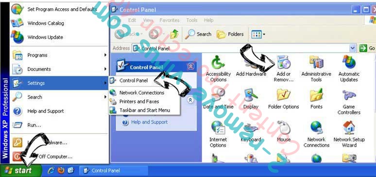 Remove AdClick Ads from Windows XP