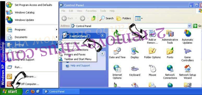 Remove Yahoo StartNow virus from Windows XP
