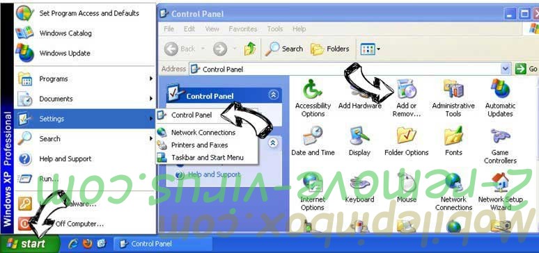 Remove Ultimate Ad Eraser Adware from Windows XP