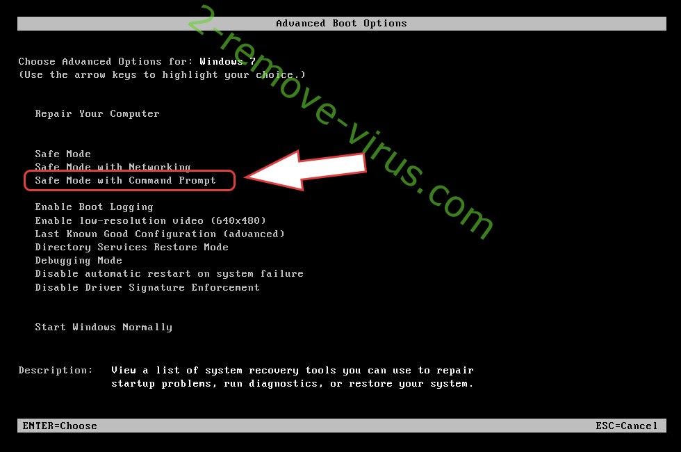 Remove .Zpps Virus - boot options