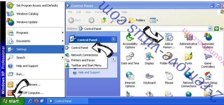Remove Cleanserp.net from Windows XP