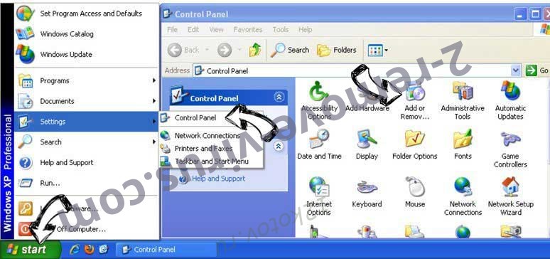 Remove PDFConvertersSearch from Windows XP