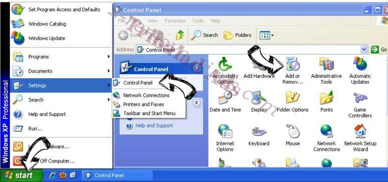 Remove AtoZManuals Toolbar from Windows XP