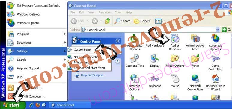 Remove WorldofNotes Toolbar from Windows XP