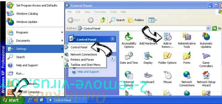 Remove Email Enhanced Redirect from Windows XP