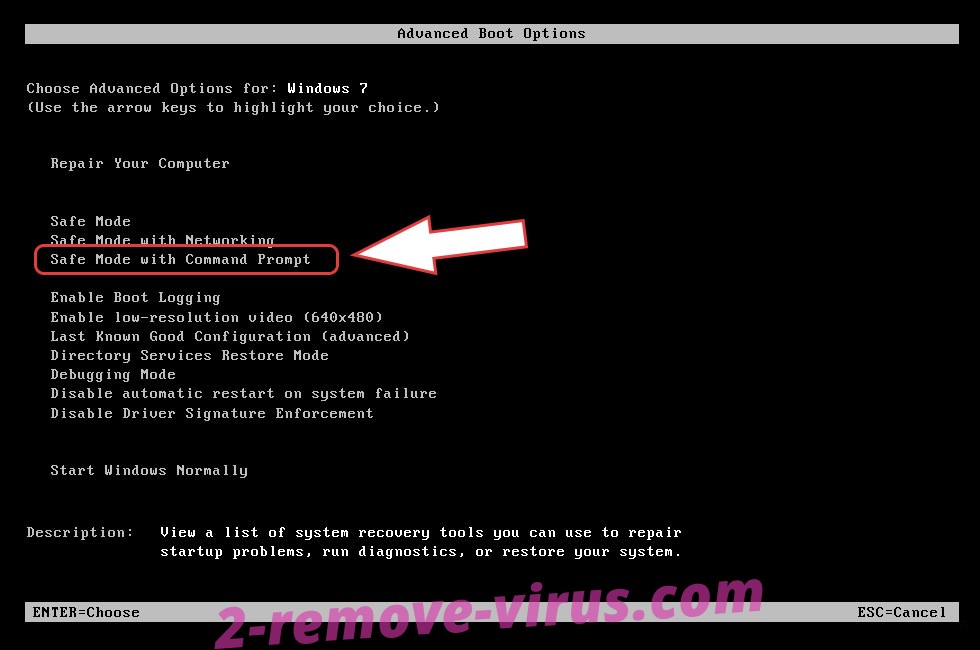 Remove .Zip Zipulya Ransomware - boot options