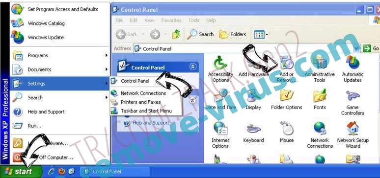 Remove iys.foamyslimmest.com from Windows XP