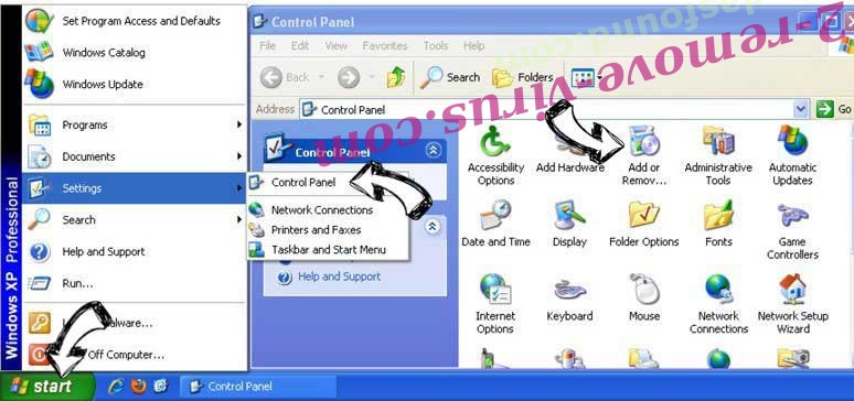 Remove DocToPDF from Windows XP