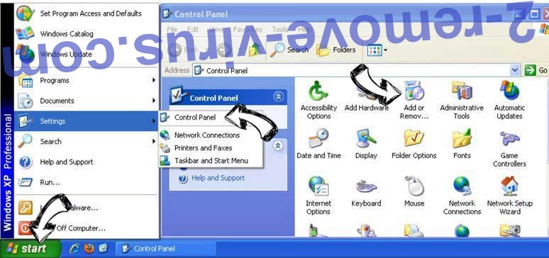 Remove Search.couponsimplified.com from Windows XP