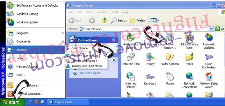 Remove Blastnotificationx.com from Windows XP