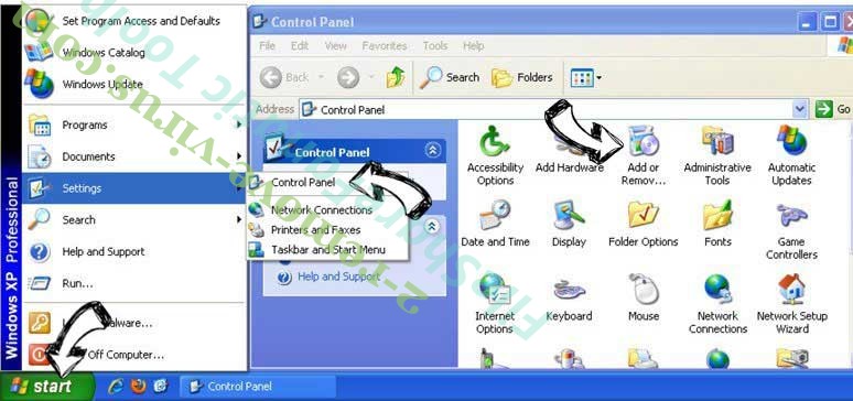 Remove TestForSpeed Toolbar from Windows XP