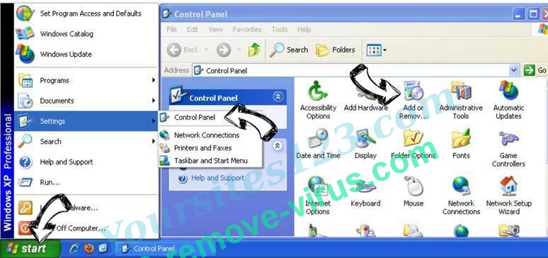 Remove Search.mycurrentnewsxp.com from Windows XP