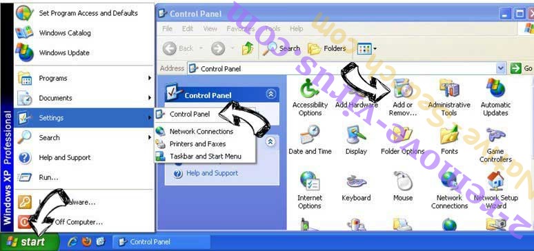 Remove Clipbox Tab Browser Hijacker from Windows XP