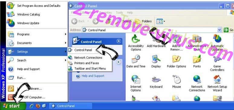 Remove QuickCouponSearch from Windows XP