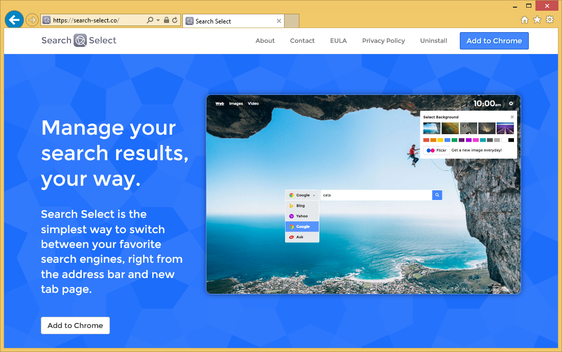 Search-select.co rimozione
