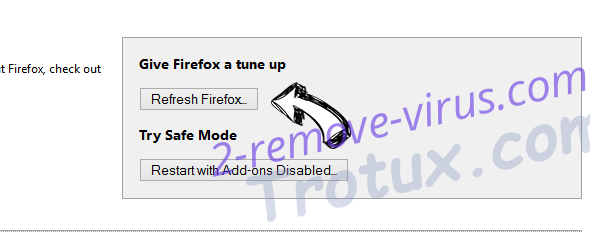 McAfee - Your PC is infected with 5 viruses! POP-UP Scam Firefox reset