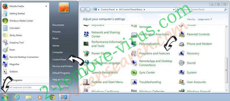 Uninstall MyTransitMapper Toolbar from Windows 7