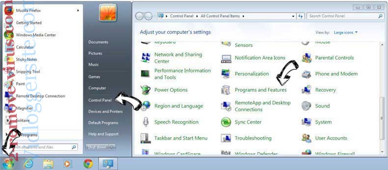 Uninstall Easy Driving Directions from Windows 7