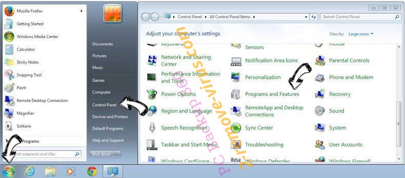 Uninstall PC Backup 360 from Windows 7