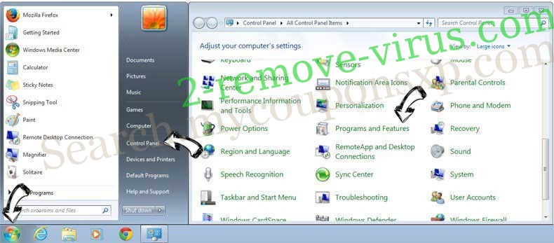 Uninstall QuickNewsPlus Promos from Windows 7