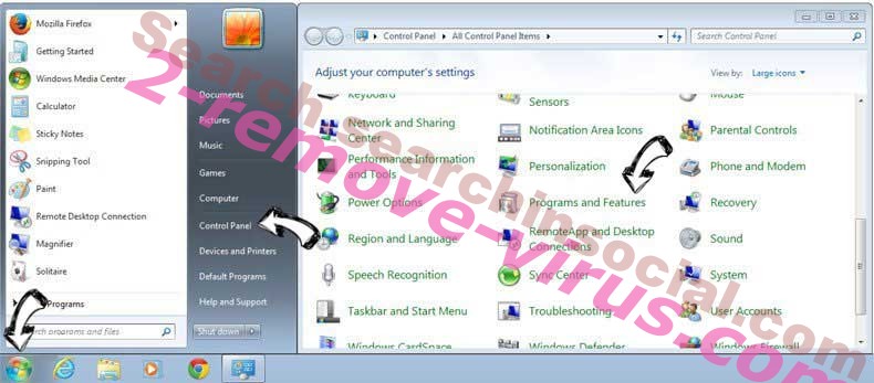 Uninstall Stalk worm from Windows 7