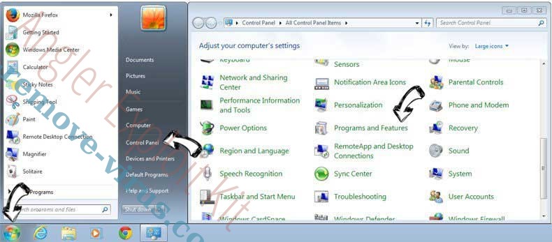 Uninstall QuickFlightTracker Toolbar from Windows 7