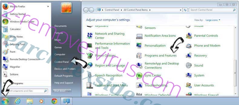 Uninstall AOL Toolbar from Windows 7