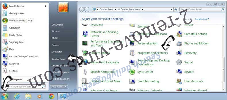 Uninstall Flight Tab Pro Adware from Windows 7