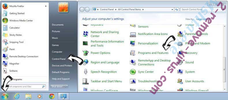 Uninstall Smarter Password from Windows 7