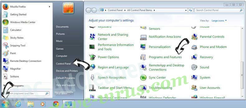 Uninstall MPC AdCleaner from Windows 7