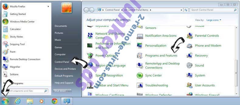 Uninstall PC App Store Unwanted Application from Windows 7