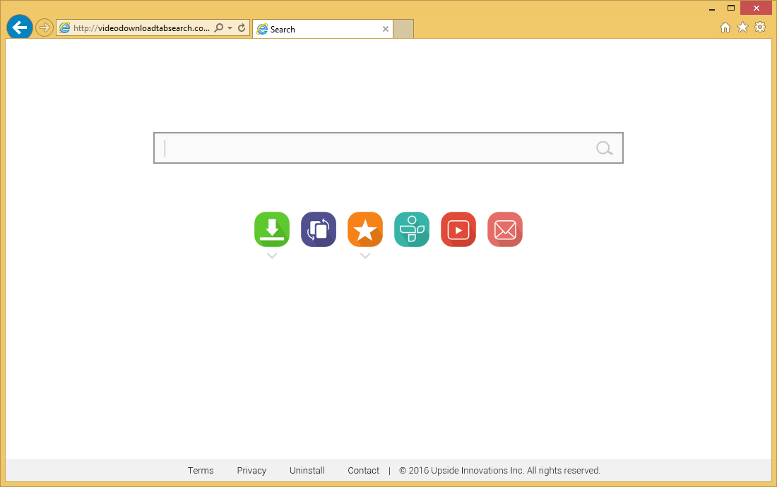 Rimuovere Videodownloadtabsearch