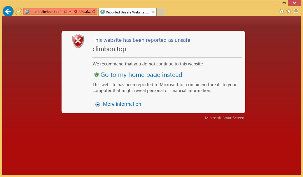 Climbon.top verwijderen