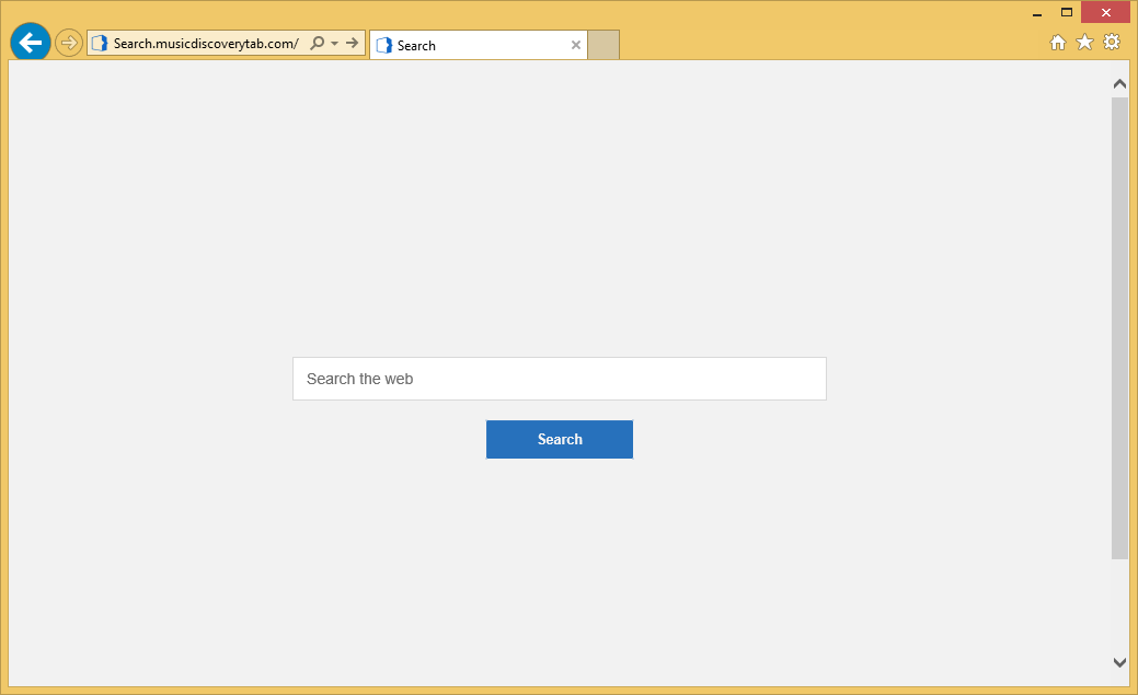 Rimuovere Search.musicdiscoverytab.com