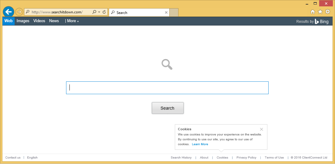 Rimuovere Searchitdown.com