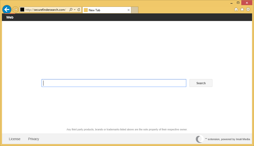 Rimuovere Securefindersearch.com