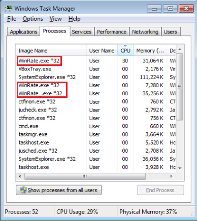 Window Raws Manager verwijderen