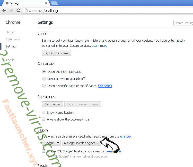 Mywebs.pro Chrome extensions disable