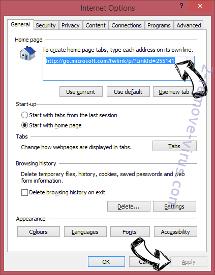 Dailyfileconverter Redirect Virus IE toolbars and extensions