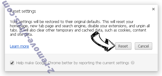 HDSportSearchs Chrome reset